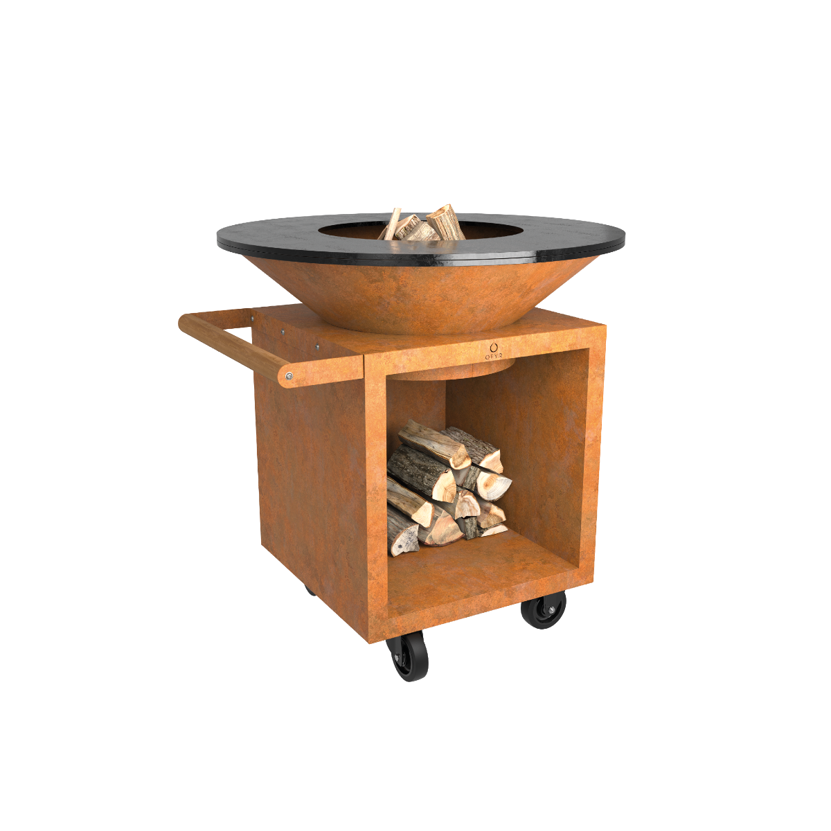 OFYR Classic+ Storage Corten 100 PRO - OFYR - Braséros d'extérieur - - La Guilde Culinaire