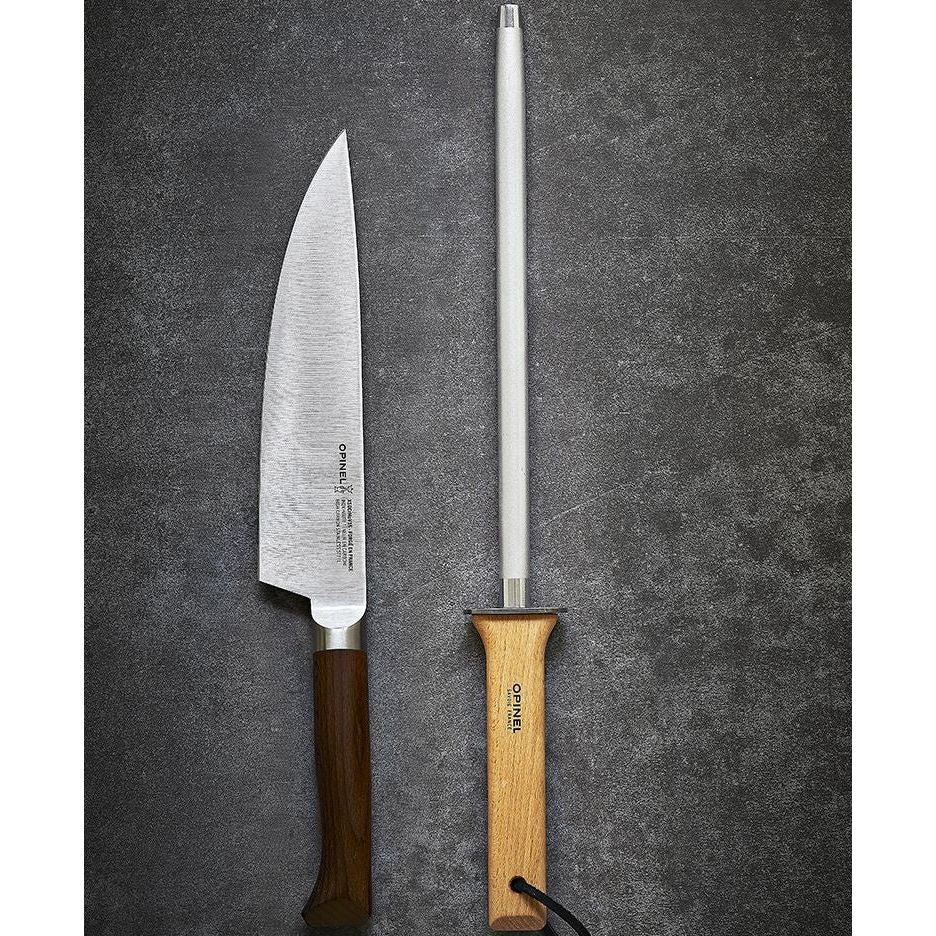Fusil d'affûtage en acier - Opinel - Aiguiseur et affutoir - - La Guilde Culinaire
