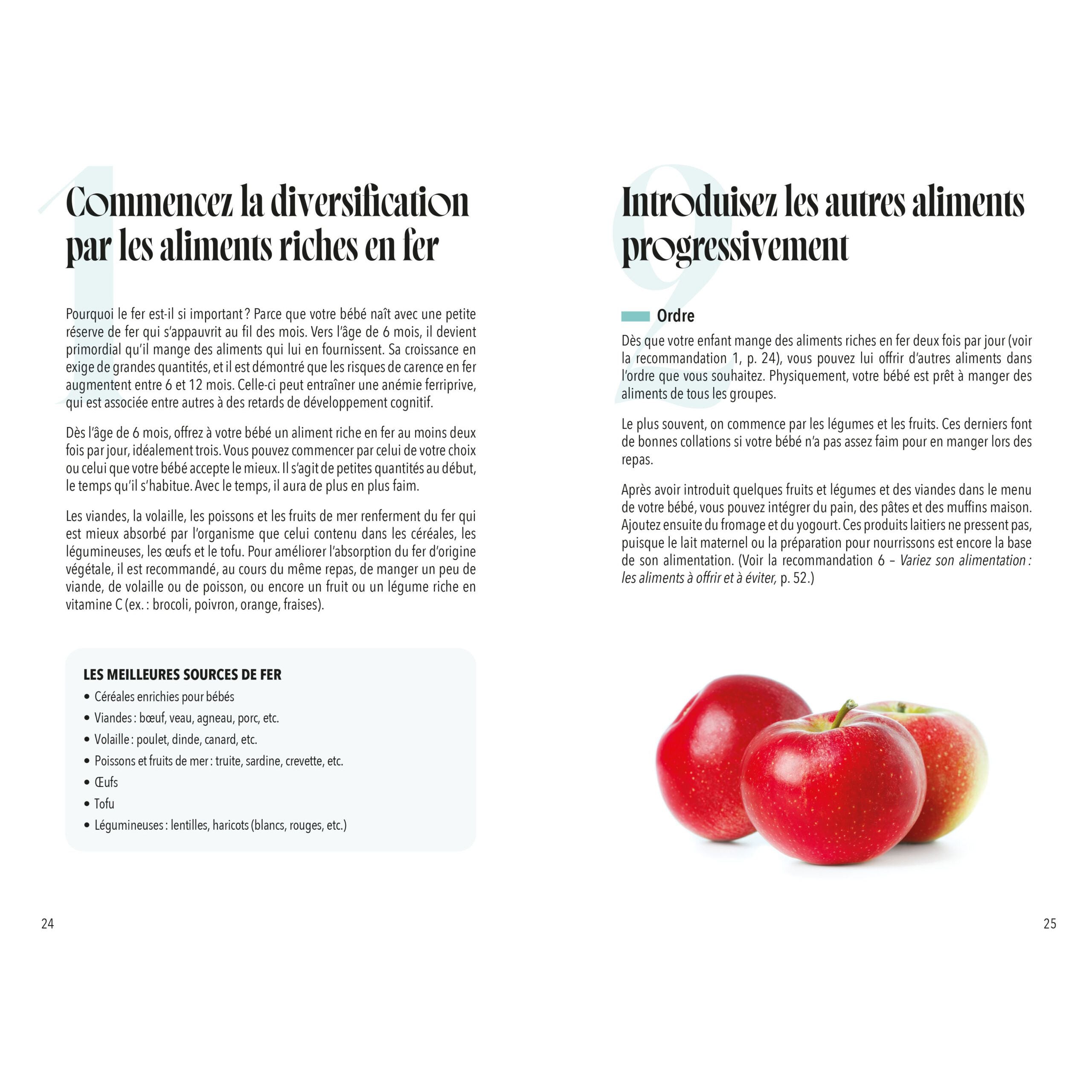 Oser cuisiner – Mon bébé - Modus Vivendi Ed. - Livre santé - - La Guilde Culinaire