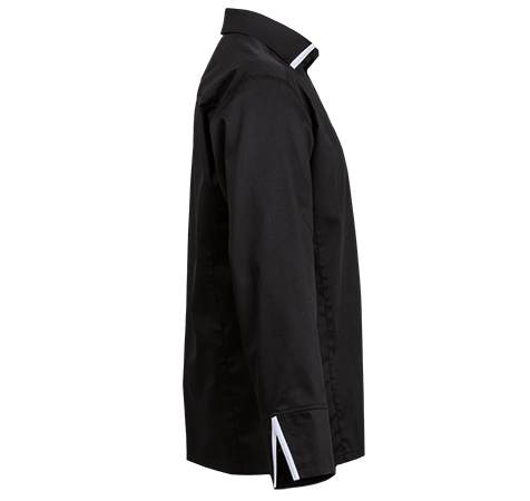 Veste de cuisine Imperia Noir * - Clement Design - Veste cuisine homme - - La Guilde Culinaire