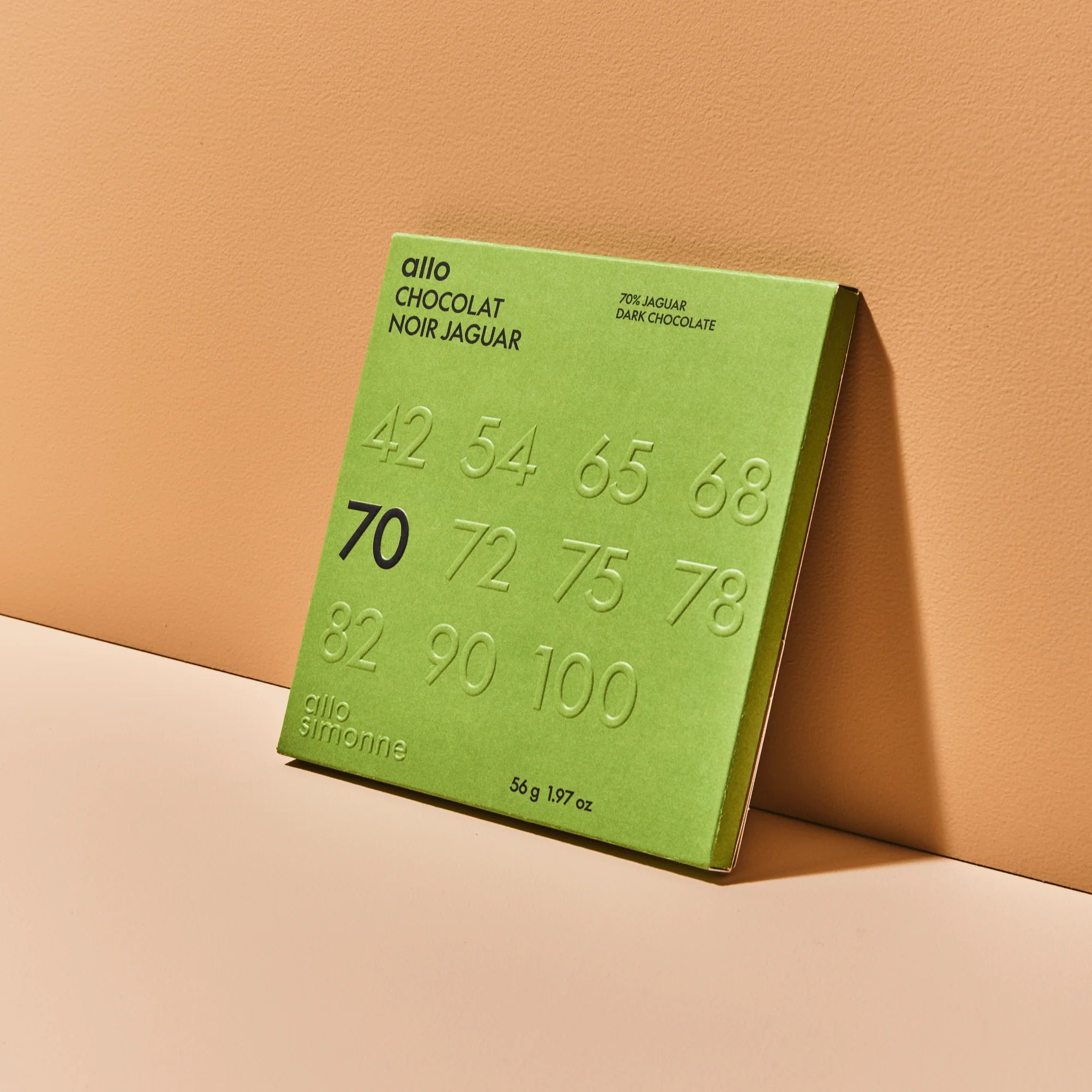 Tablette chocolat Jaguar 70% - Equateur - Allo Simonne - Tablette de chocolat - - La Guilde Culinaire