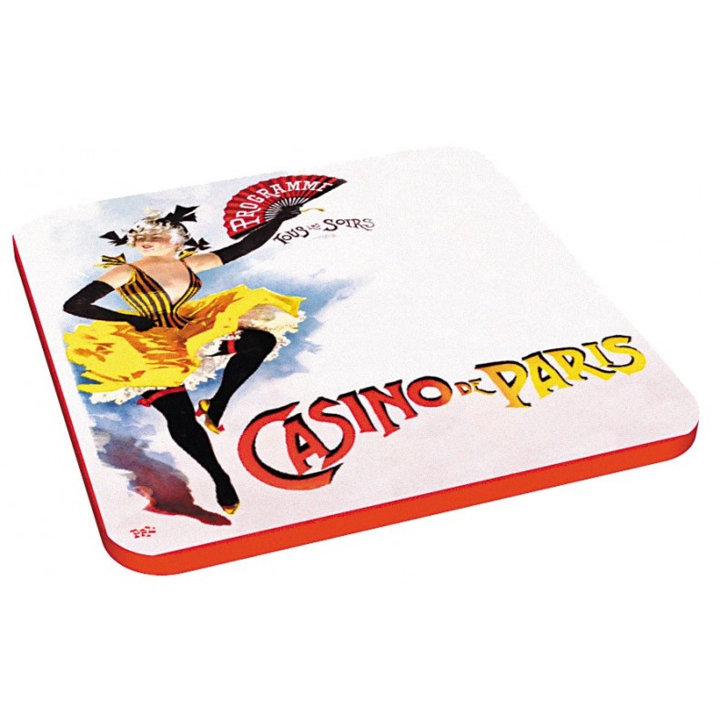 6 dessous de verres Thème Paris - Editions Clouet - Dessous de verre - - La Guilde Culinaire