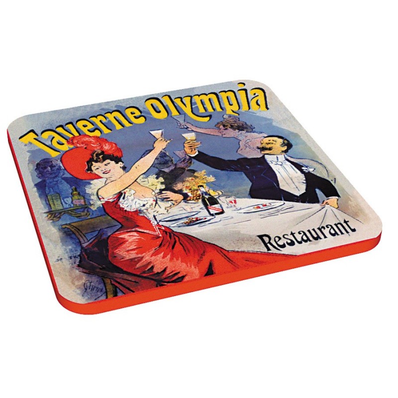 6 dessous de verres Thème Paris - Editions Clouet - Dessous de verre - - La Guilde Culinaire