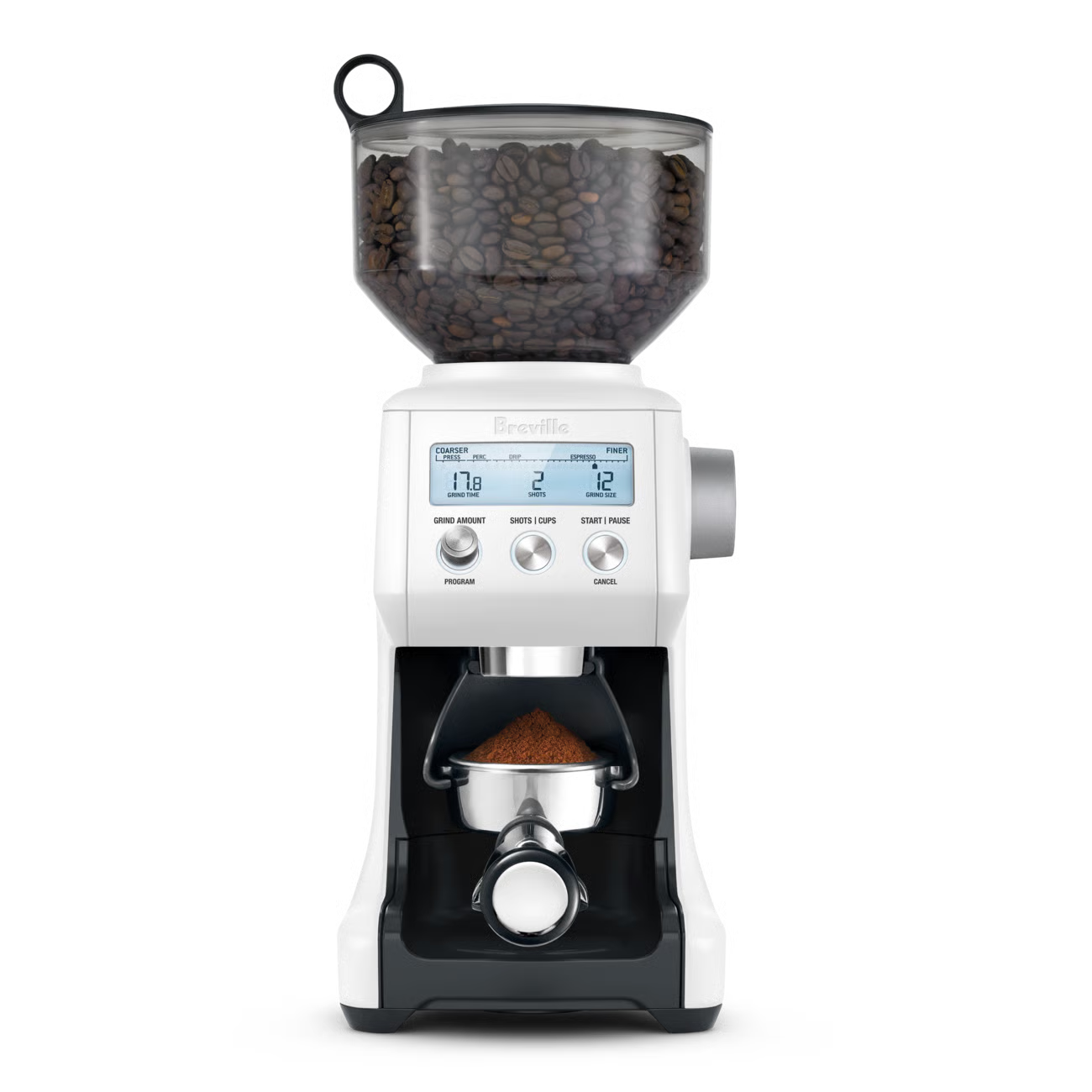 Moulin à café le Smart Grinder Pro Sel de mer - Breville - Moulin à café - BCG820SST1BCA1 - La Guilde Culinaire