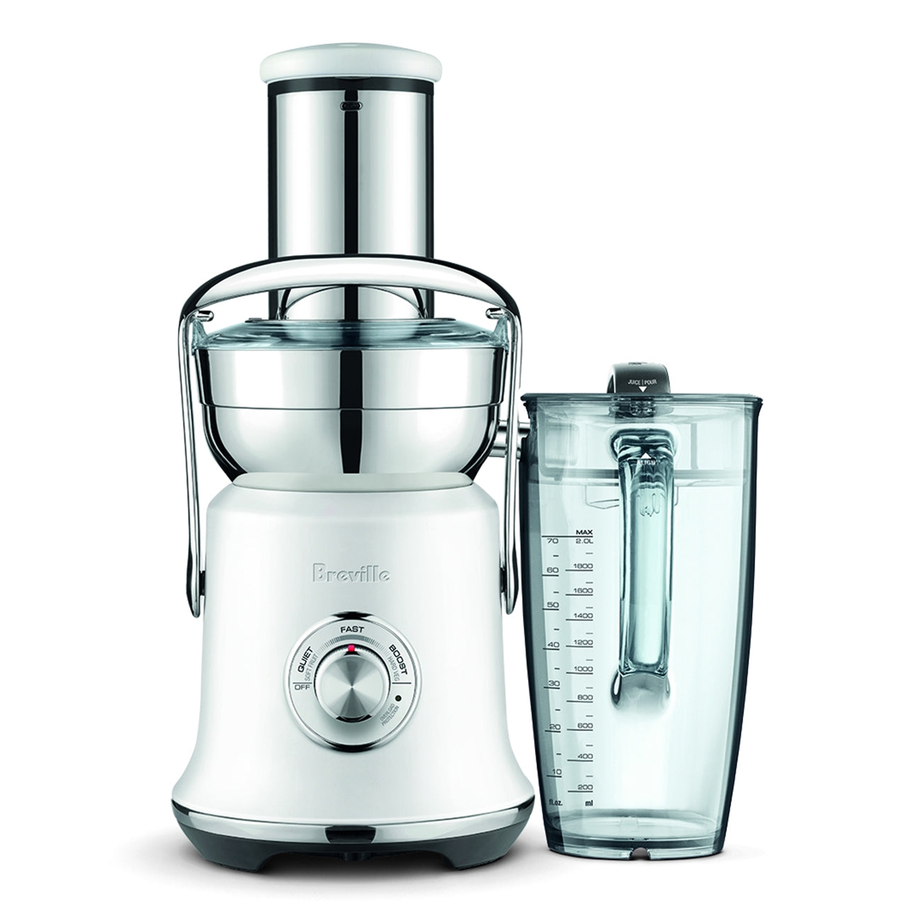 Extracteur de jus The Juice Fountain Cold XL Sel de mer - Breville - Extracteur de jus - BJE830SST1BCA1 - La Guilde Culinaire