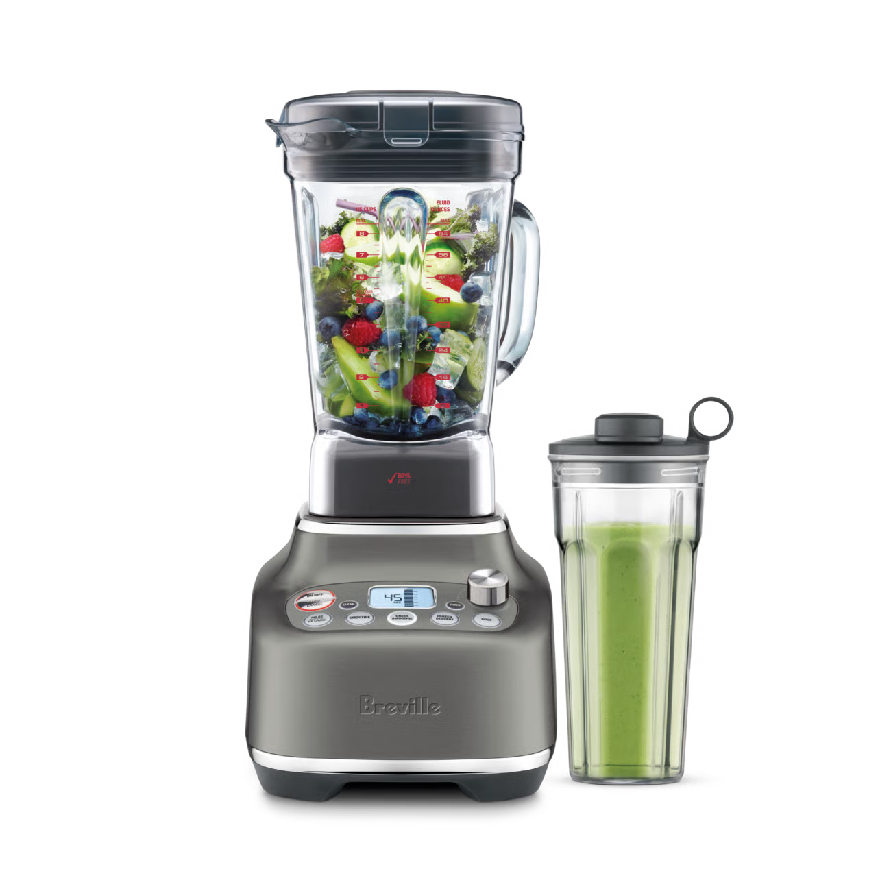 The Super Q Acier inoxydable noir - Breville - Robot mélangeur - BBL920BST1BCA1 - La Guilde Culinaire