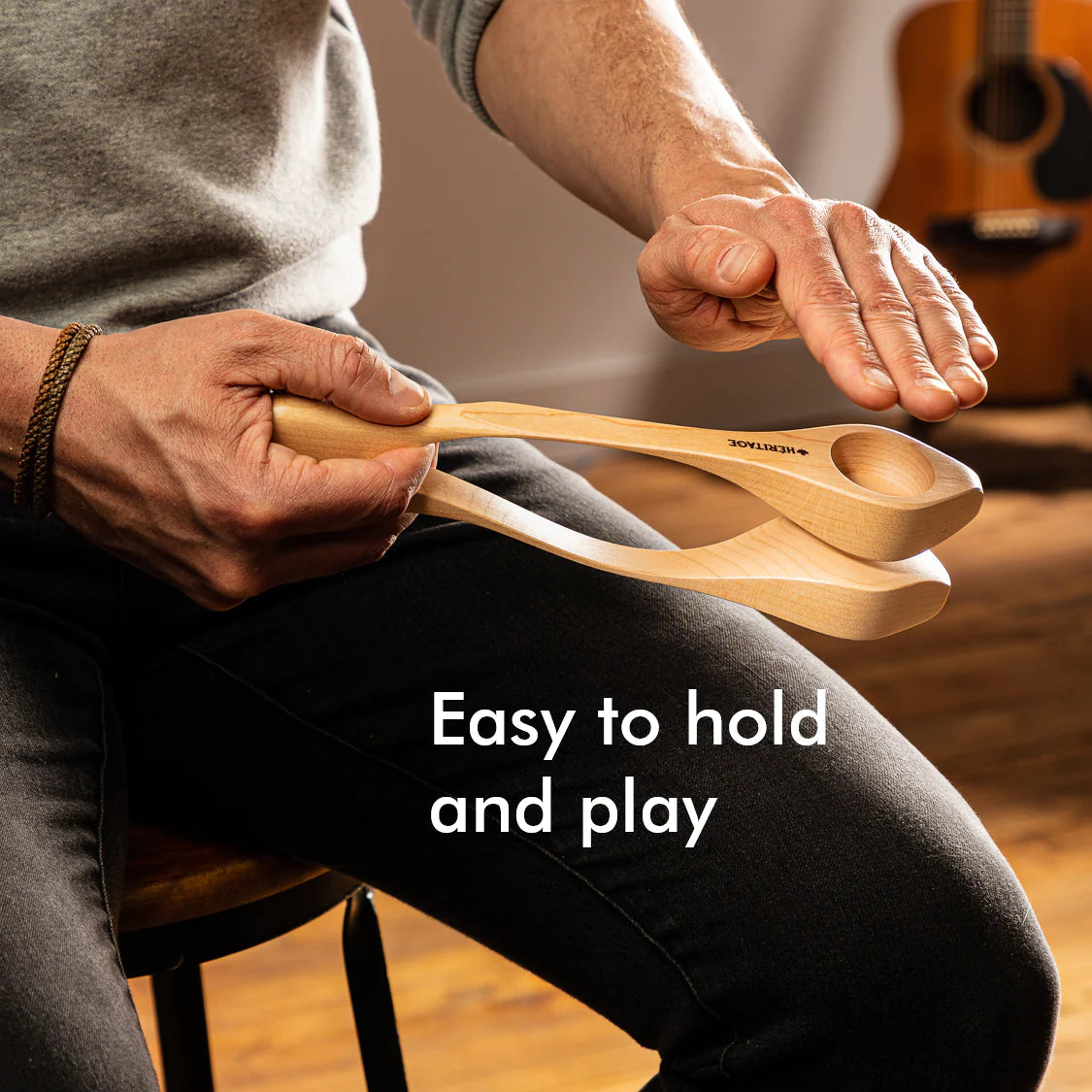 Cuillère Musicale Héritage - Giboulée (Petite) - Héritage Musical Spoons - Cuillère musicale - - La Guilde Culinaire