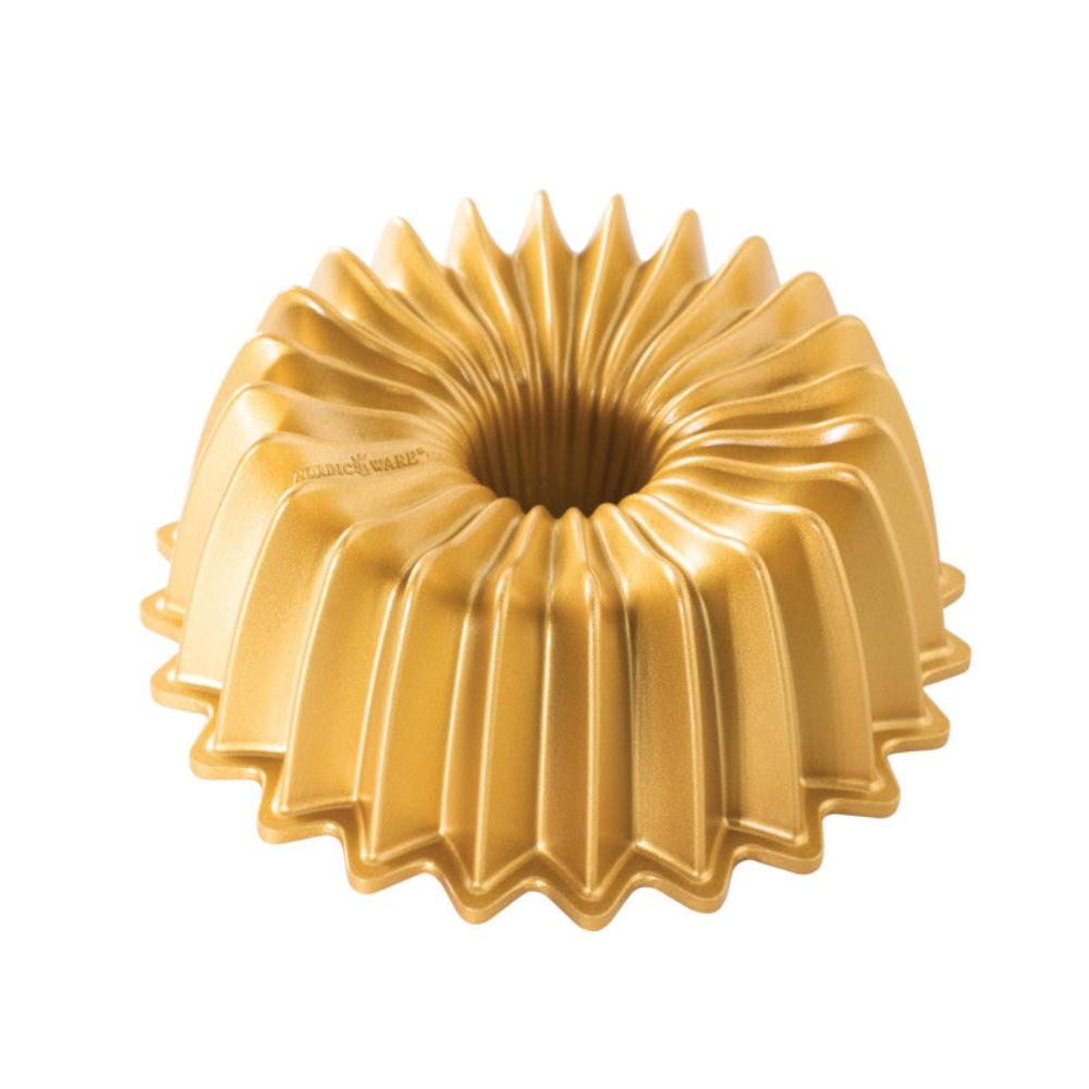 Petit moule à gâteau Bundt Brilliance Gold ! - Nordic Ware - Moule à gâteaux - - La Guilde Culinaire