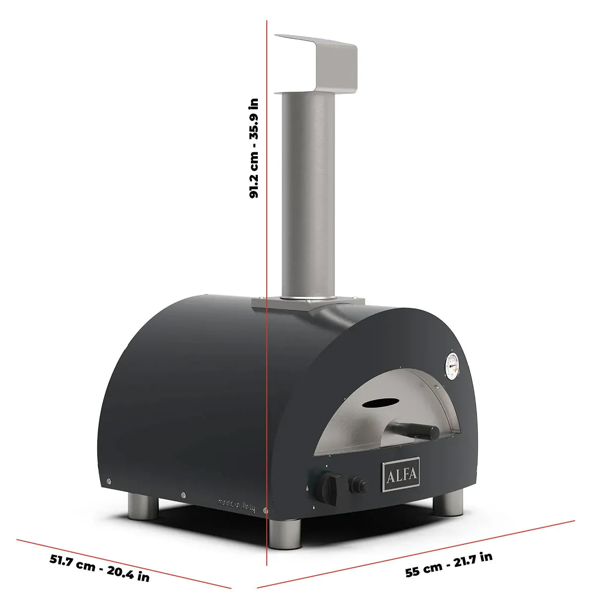 Four à pizza portable Alfa Moderno - Alfa Forni - Four à pizza - - La Guilde Culinaire