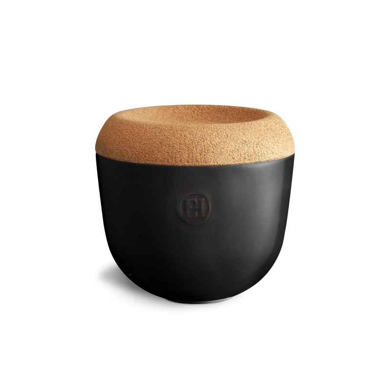 Pot à Ail - Emile Henry ! Truffe Noir - Emile Henry - Pot à Ail - 91718763 - La Guilde Culinaire