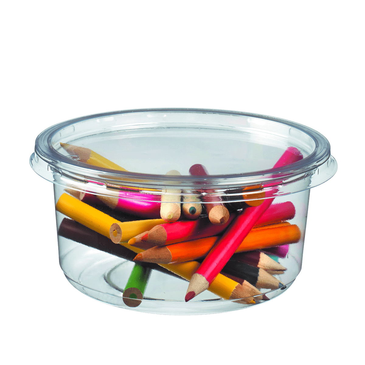 Pot à tout transparent 350 ml - Solia - Solia - Service de table jetable - - La Guilde Culinaire