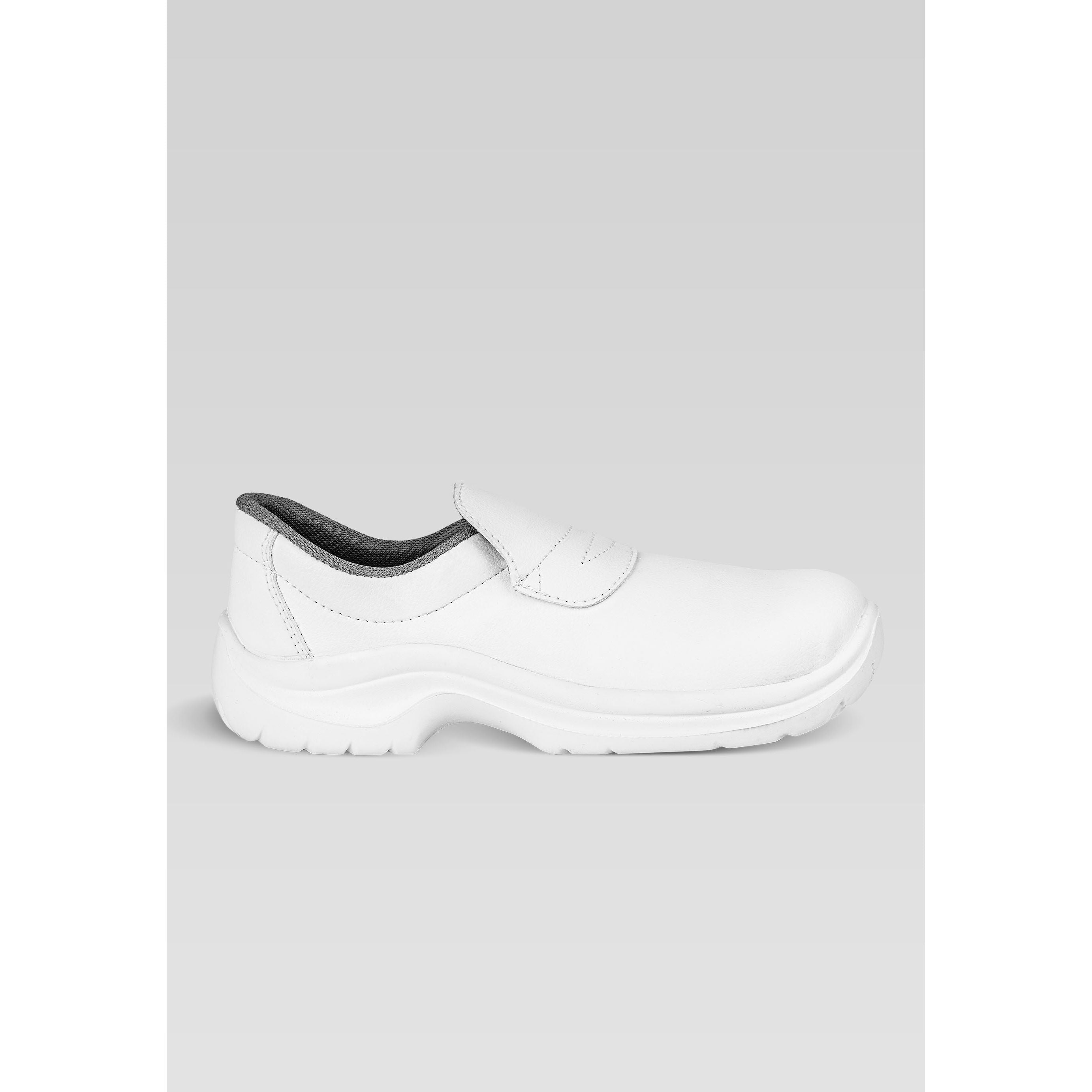 Chaussure de cuisine Premium S2 Blanc T35 / Femme US 4.5 - Clement Design - Chaussures cuisine - PREMIUM BLANC T35 - La Guilde Culinaire
