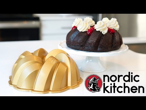 Moule à gâteau Bundt torsadé Gold - Nordic Ware - Moule à gâteaux - - La Guilde Culinaire