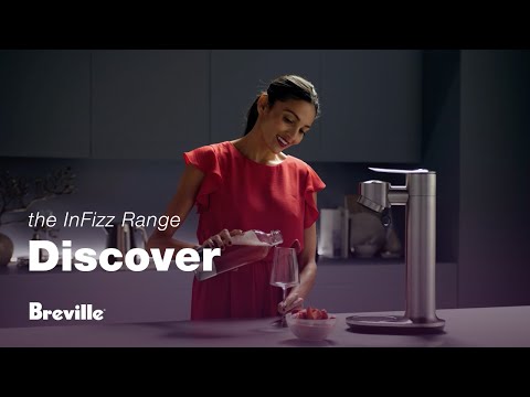 Machine à breuvages pétillants InFizz Fusion - Breville - Machine à eau gazeuse - - La Guilde Culinaire
