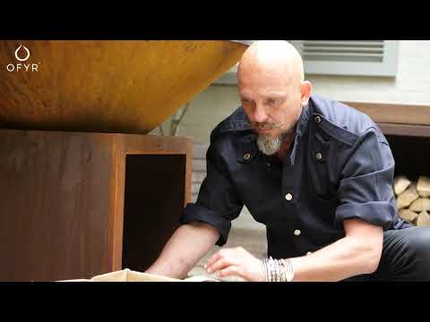 OFYR Classic + Storage Corten 100 - OFYR - Braséros d'extérieur - - La Guilde Culinaire