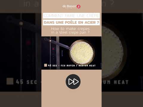 Poêle à crêpes en acier MINERAL B - DeBuyer - DeBuyer - Poêle - - La Guilde Culinaire
