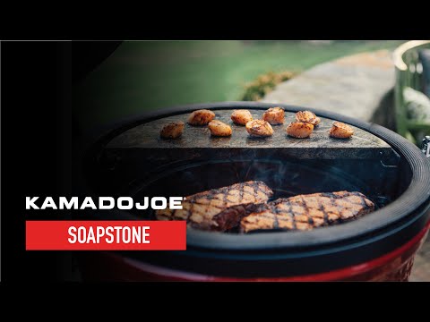 Pierre à savon en demi-lune - KamadoJoe - Kamado Joe - Pierre à savon - - La Guilde Culinaire