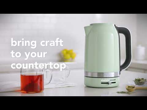 Bouilloire électrique 1.7 Litres - Porcelaine - Kitchenaid - Bouilloire - - La Guilde Culinaire