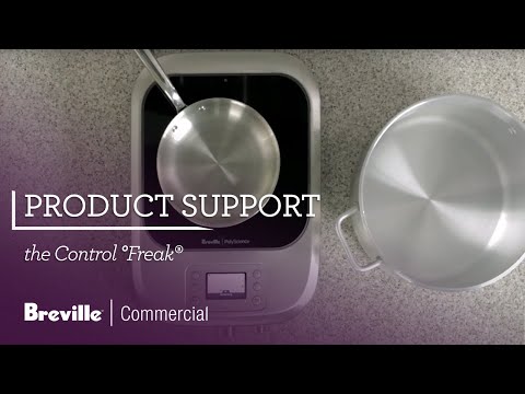 Plaque de cuisson à induction The Control Freak avec NEMA 5-15P - Breville - Plaque de cuisson - - La Guilde Culinaire