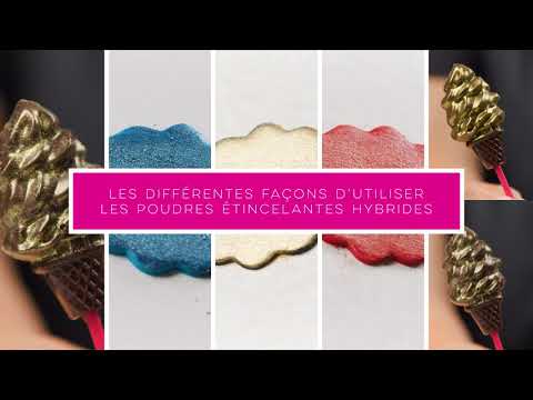 Poudre étincelante hybride Vert Pomme - Roxy & Rich - Poudre étincelante - - La Guilde Culinaire