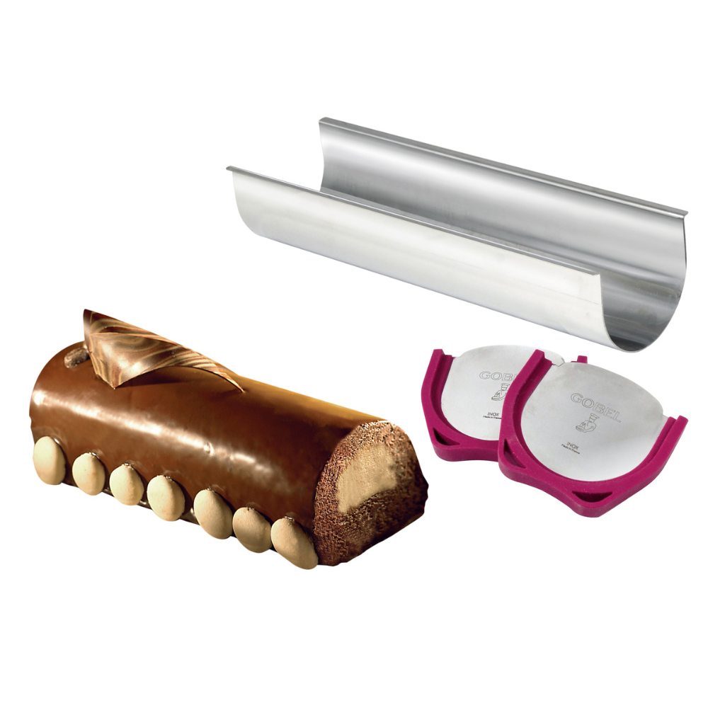 Gouttière à bûche inox démontable 30cm - Gobel - Gouttière à bûche - - La Guilde Culinaire