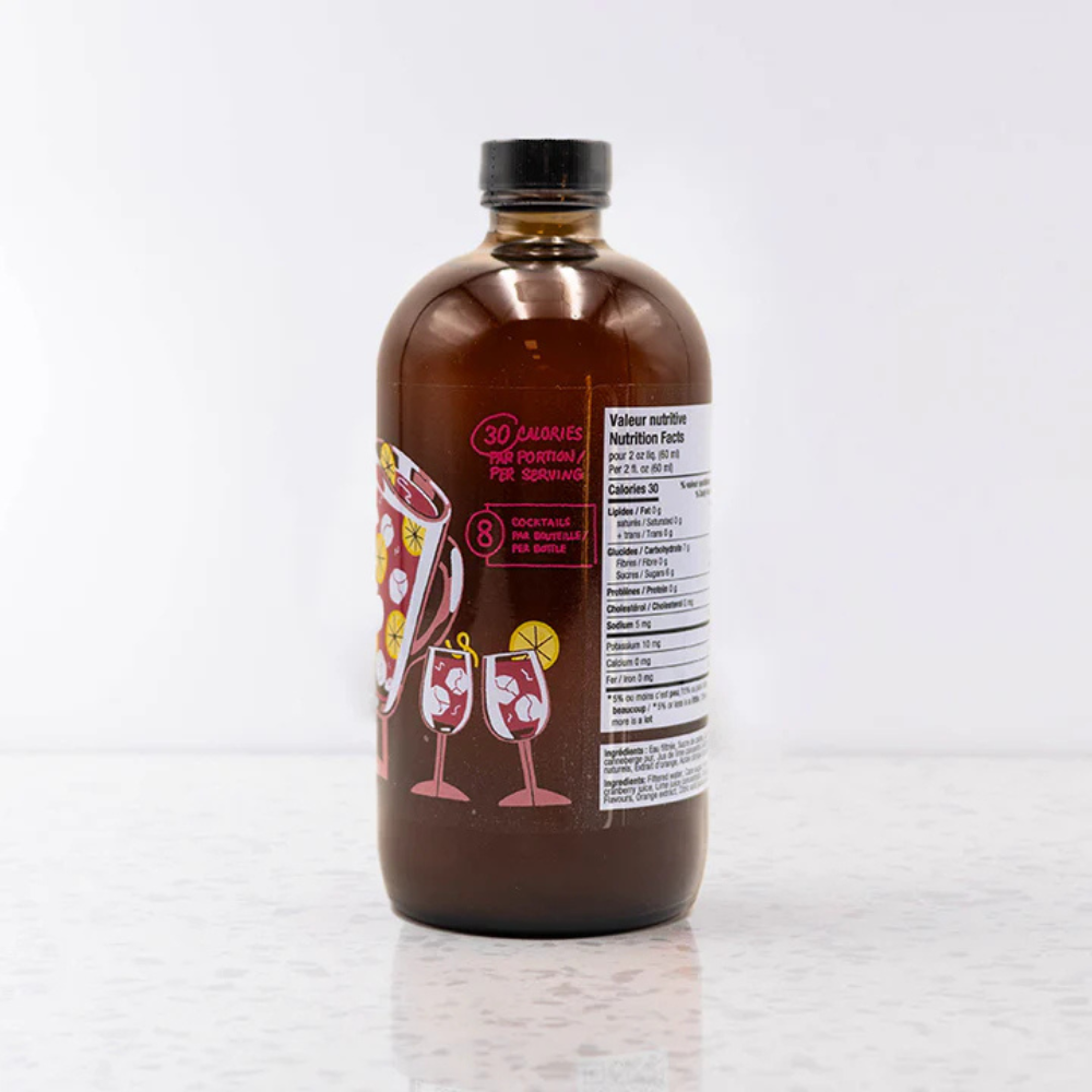 Mix à Cosmo - Monsieur Cocktail - Sirop - - La Guilde Culinaire