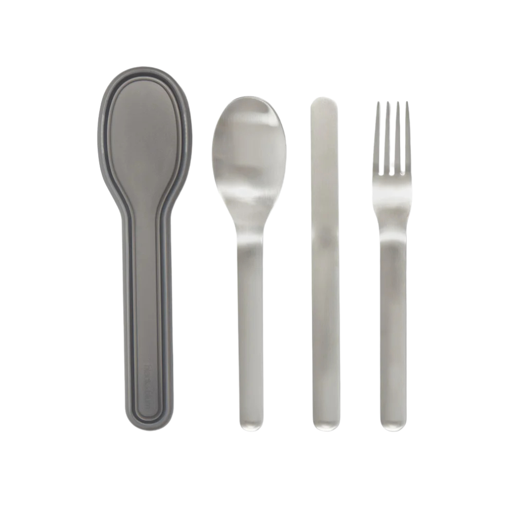 Ensemble d'ustensiles et étui - Black + Blum London - Ustensiles de poche - - La Guilde Culinaire