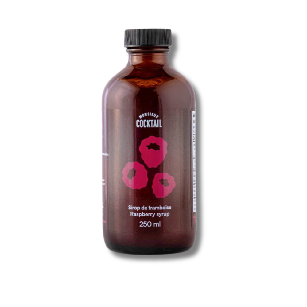 Sirop de Framboise 250ml - Monsieur Cocktail - Sirop - - La Guilde Culinaire