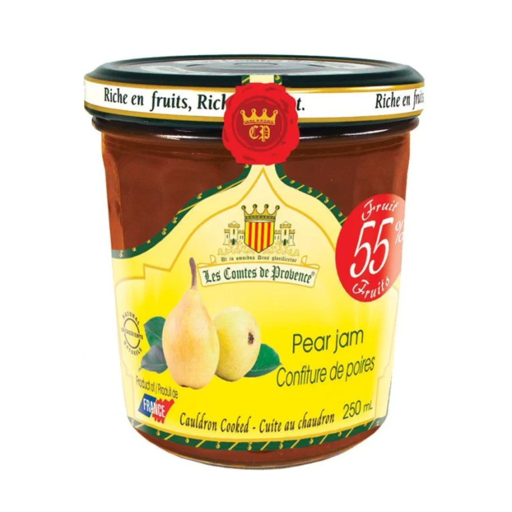 Confiture de poires 320 ml / 10,8 oz - Comtes de Provence - Comtes de Provence - Confiture - - La Guilde Culinaire