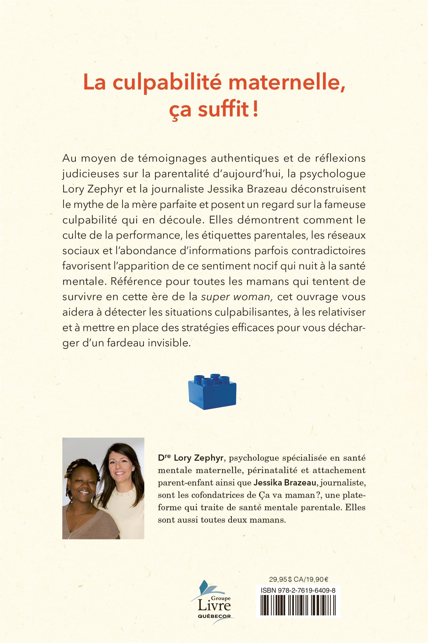 Le mythe de la mère parfaite : Se libérer de la culpabilité maternelle - De L'Homme Ed. - Livre de bien-être - - La Guilde Culinaire