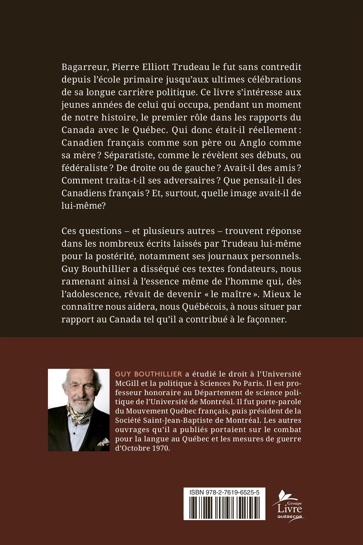 Pierre Elliott Trudeau le bagarreur - De L'Homme Ed. - Livre de cuisine - - La Guilde Culinaire