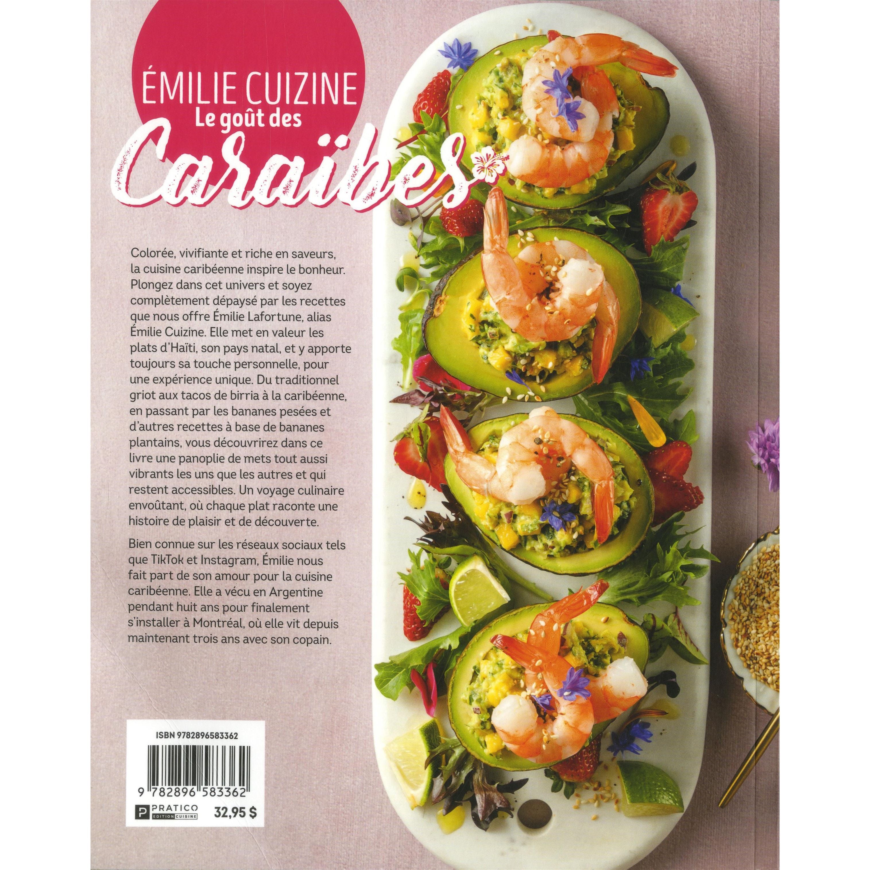 Le gout des caraïbes, 75 recettes savoureuses et ensoleillées - Pratico Ed. - Livre de cuisine - - La Guilde Culinaire