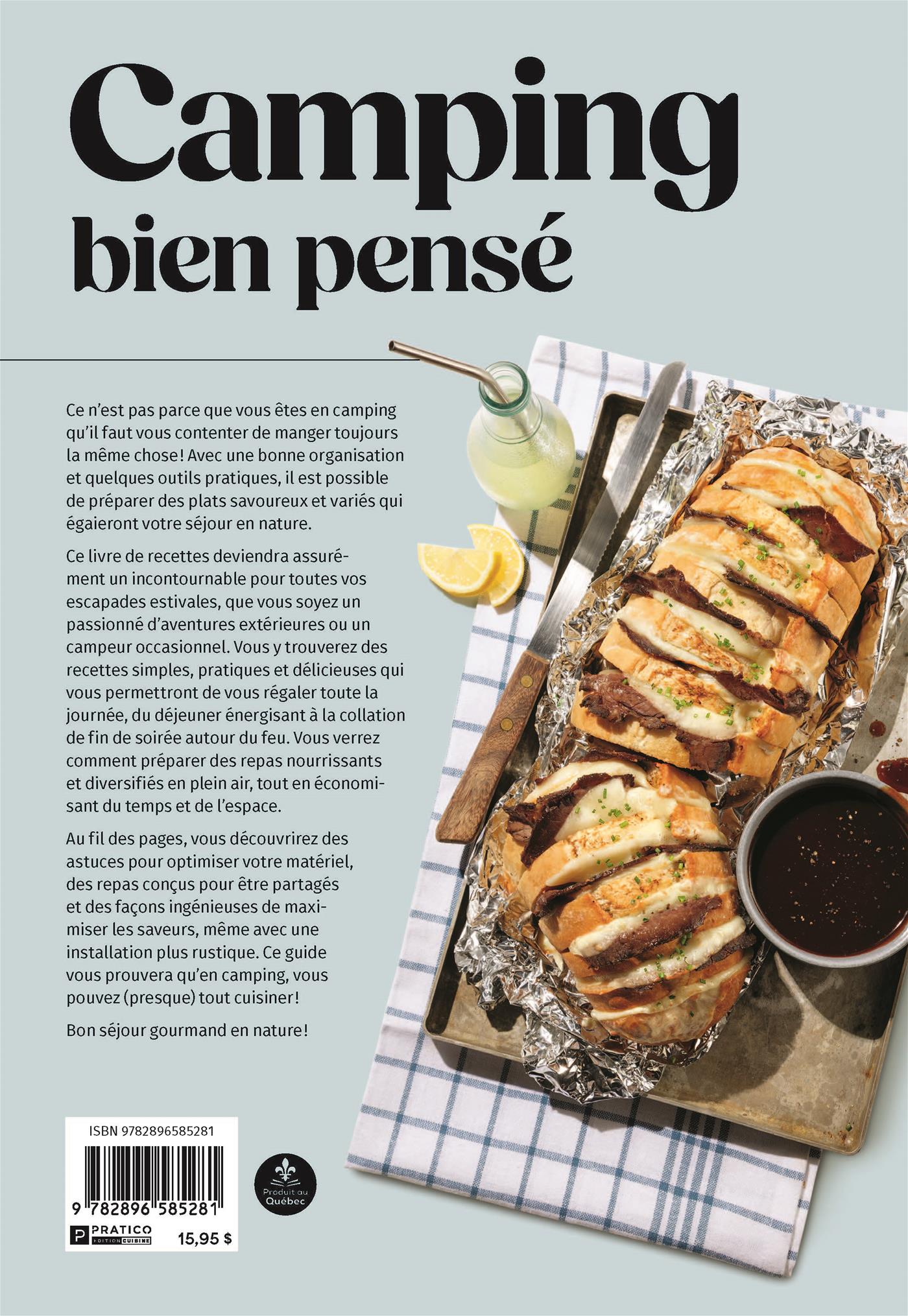 Camping bien pensé - Pratico Ed. - Livre de cuisine - - La Guilde Culinaire