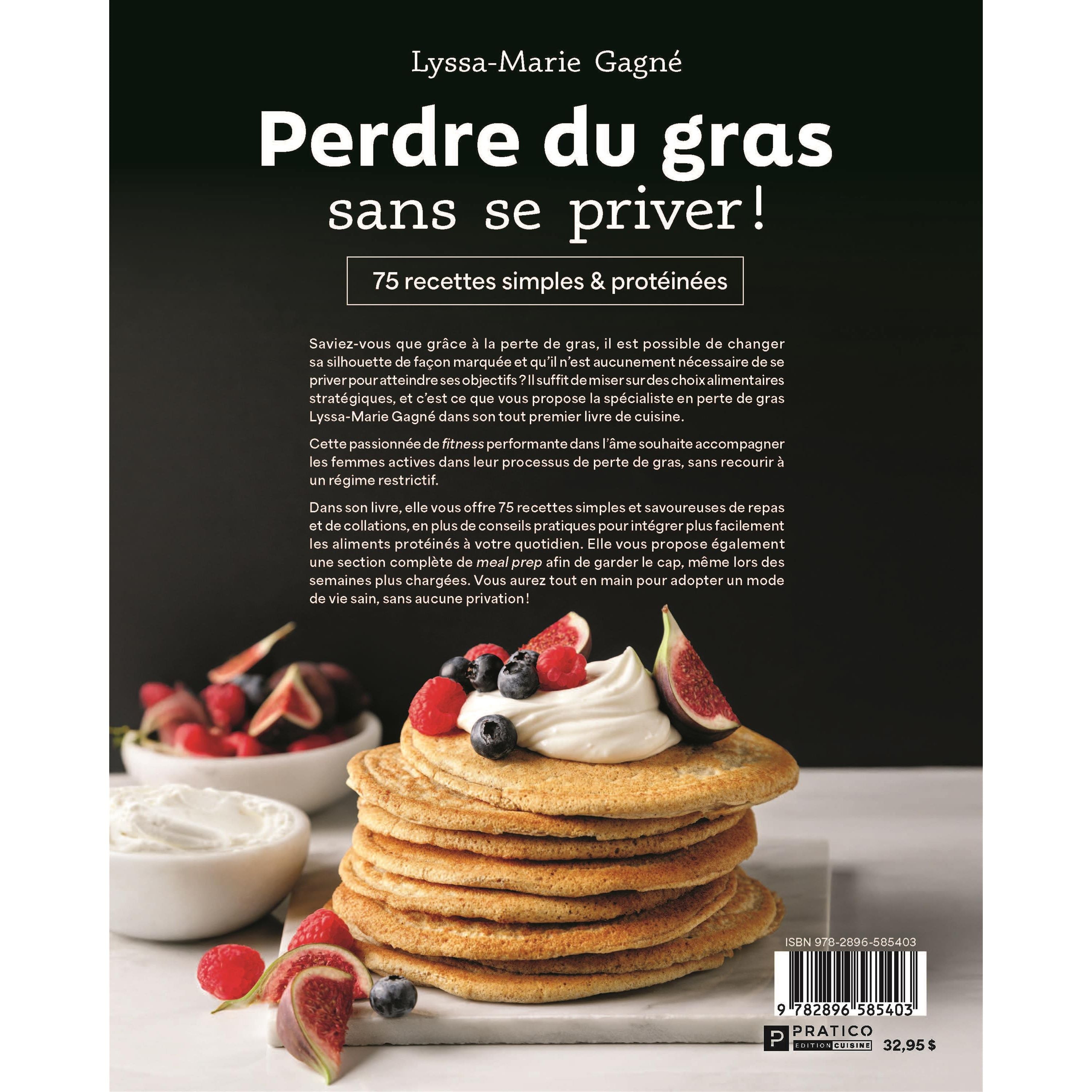 Perdre du gras sans se priver - Pratico Ed. - Livre de cuisine - - La Guilde Culinaire