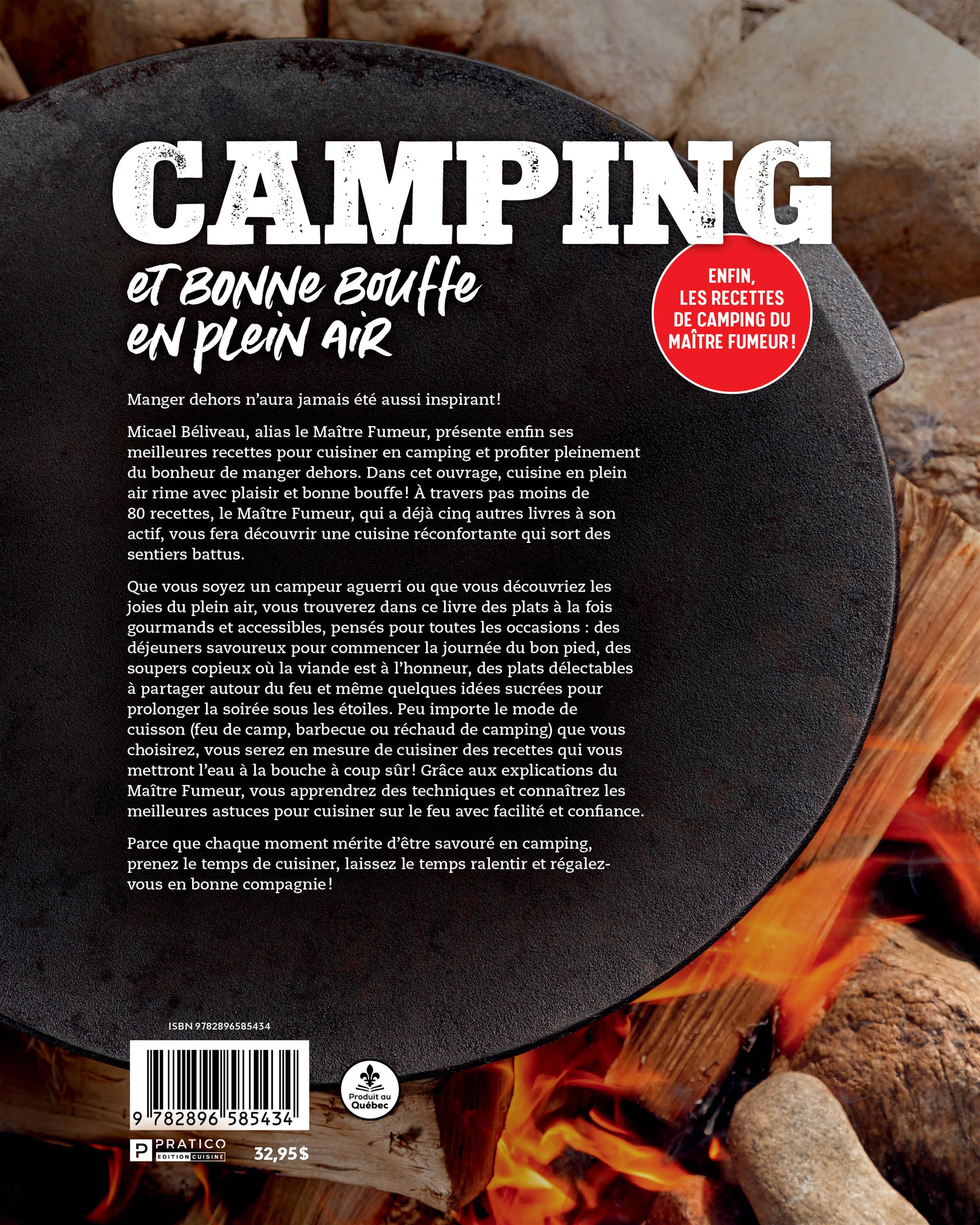 Camping et bonne bouffe en plein air - Pratico Ed. - Livre de cuisine - - La Guilde Culinaire
