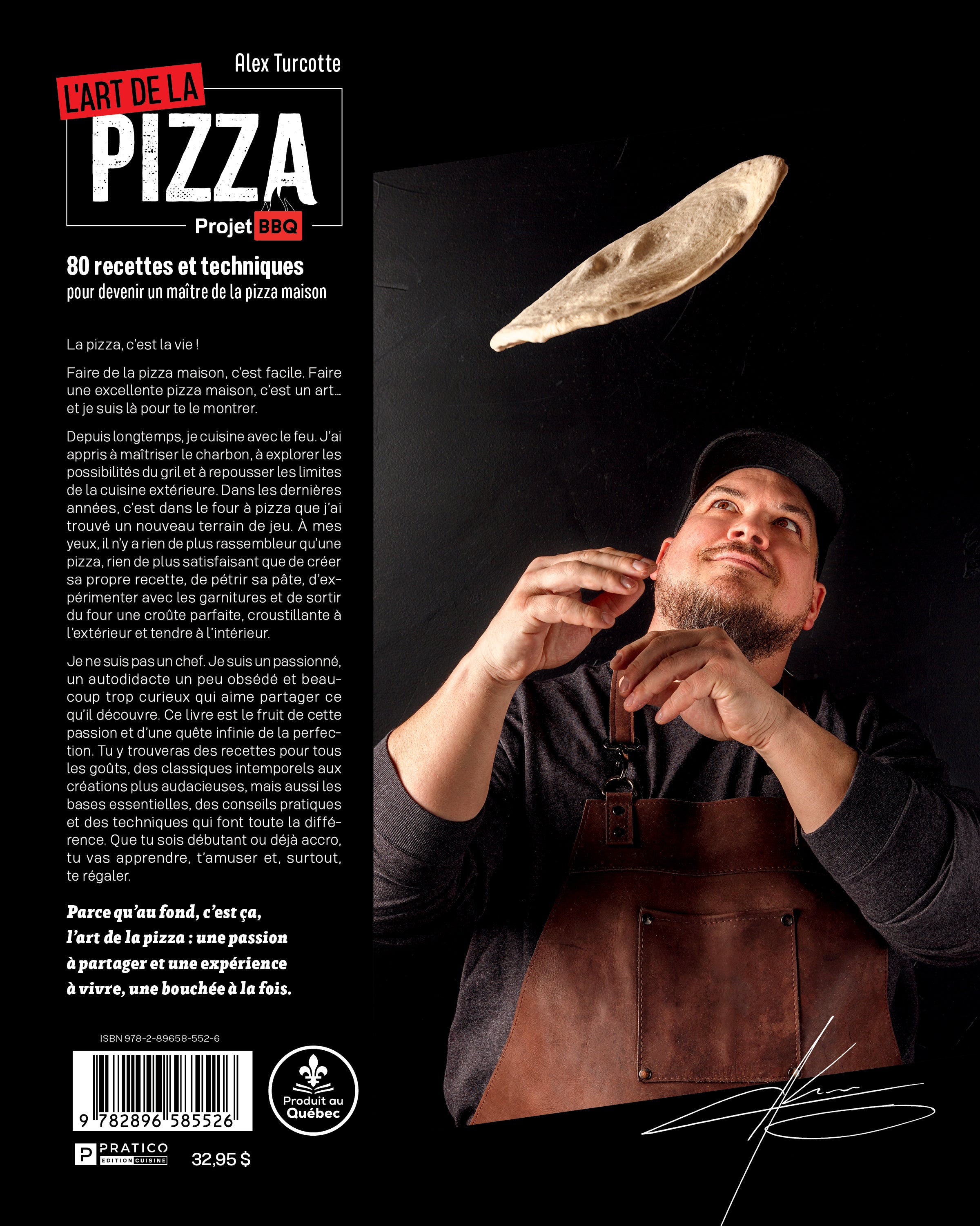 L'art de la pizza : 80 recettes et techniques pour devenir un maître de la pizza maison - Pratico Ed. - Livre de cuisine - - La Guilde Culinaire