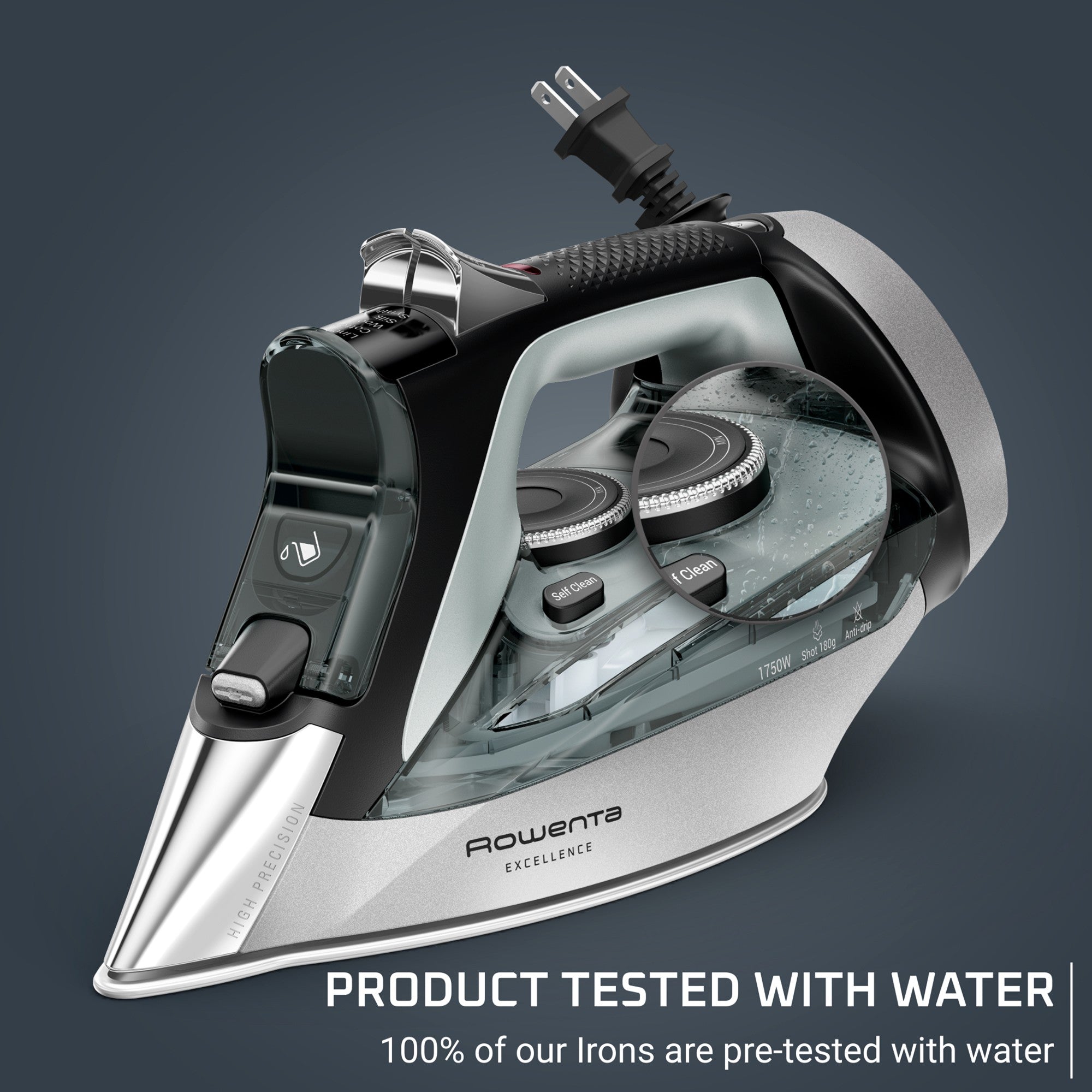 Fer à vapeur Focus Excellence - Rowenta - Rowenta - Fers à vapeur - - La Guilde Culinaire