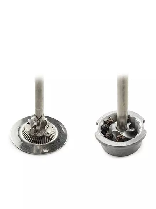 Duo Tahiti Hiver de moulins à poivre et à sel manuels 15 cm - Peugeot - Moulin à poivre, sel, et épices - - La Guilde Culinaire