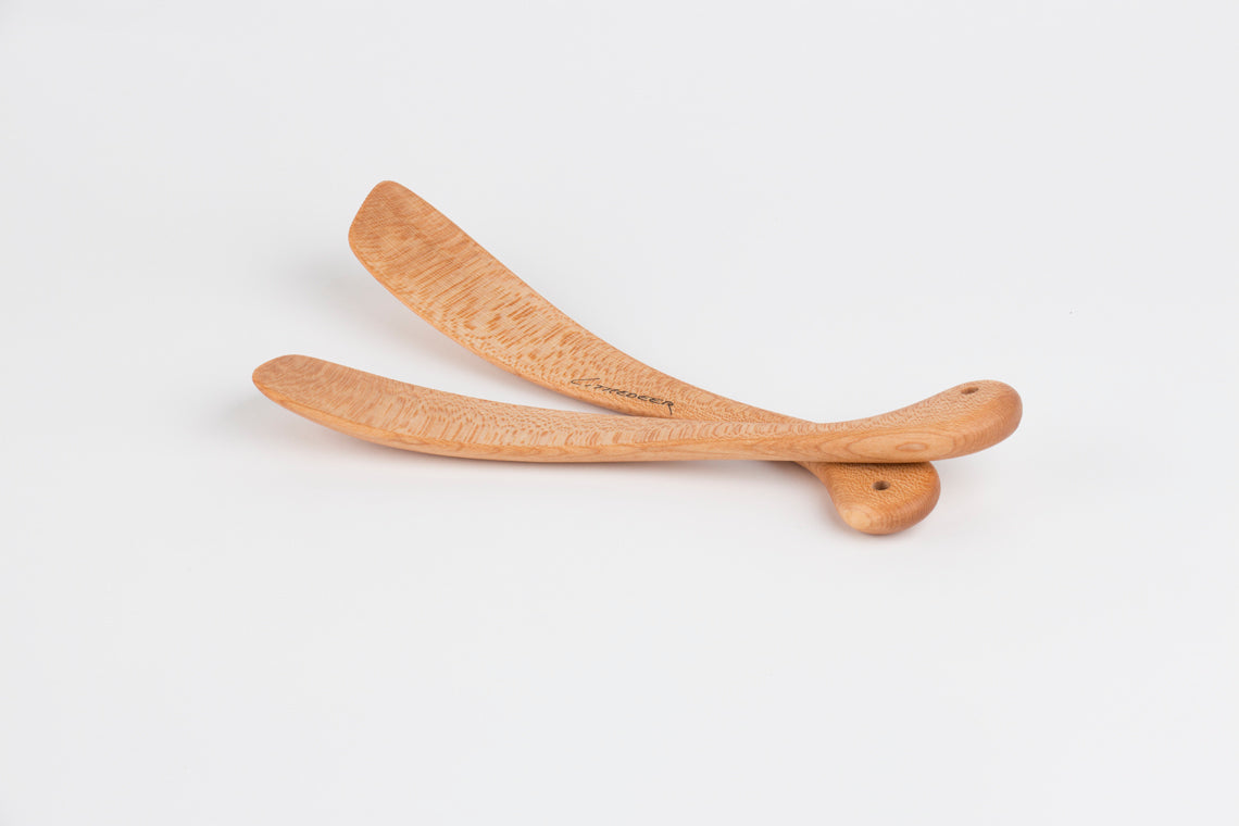 Pagaies à salade large 36cm/14" - Littledeer - Couvert à salade - - La Guilde Culinaire