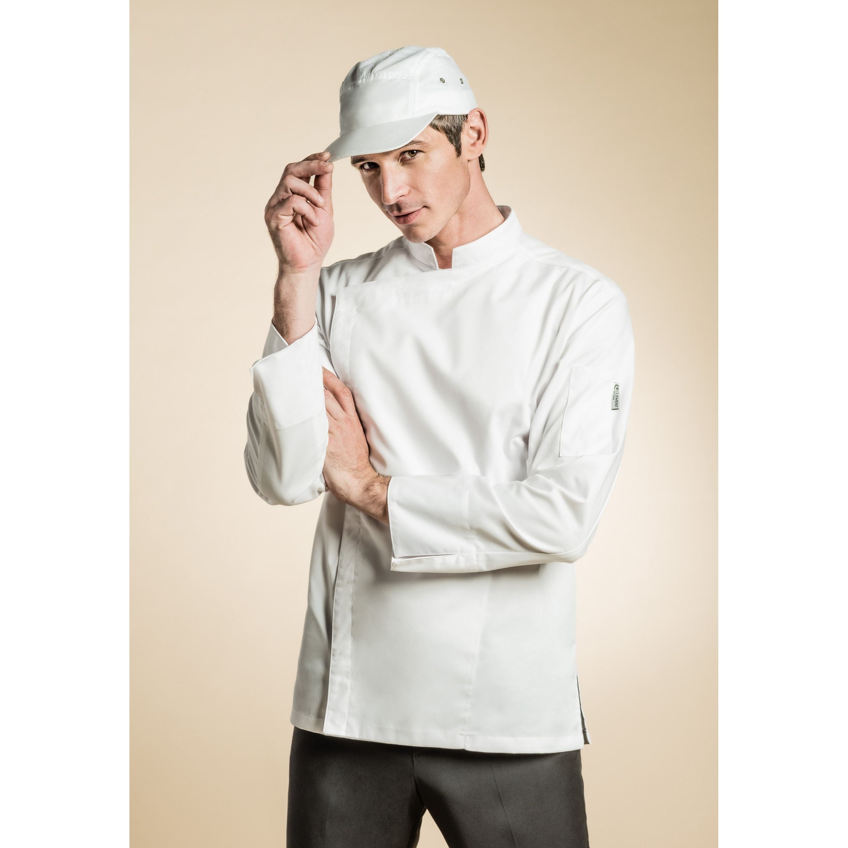 Casquette de cuisine Sarriette - Clement Design - Toque cuisine - - La Guilde Culinaire
