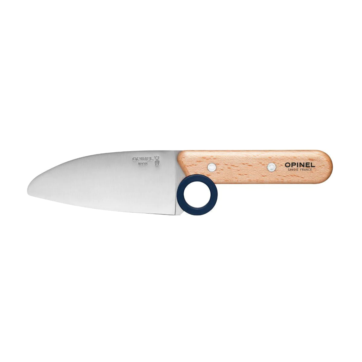 Opinel - Coffret Le Petit Chef (couteau+protège doigt+éplucheur) - bleu - Opinel - Couteau pour enfant - - La Guilde Culinaire