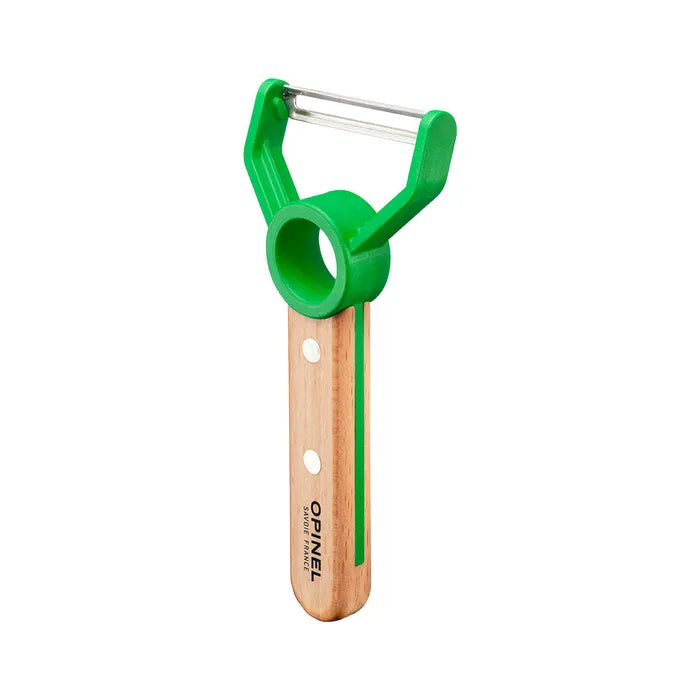 Opinel - Coffret Le Petit Chef (couteau+protège doigt+éplucheur) - vert - Opinel - Couteau pour enfant - - La Guilde Culinaire