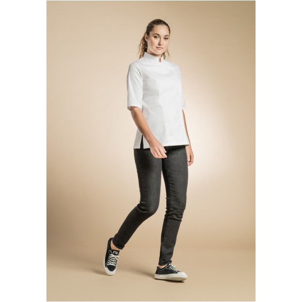 Veste de cuisine Sienne - Clement Design - Veste cuisine femme - - La Guilde Culinaire