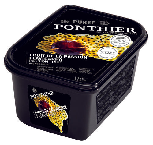 Purée fruit de la passion surgelée 1kg - Ponthier - Purée de fruit - - La Guilde Culinaire