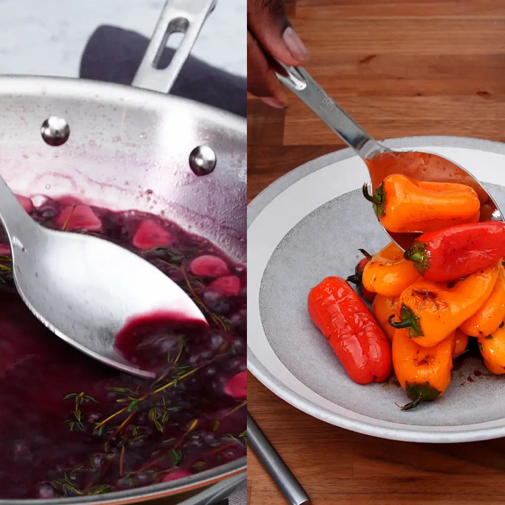 Ensemble de 6 Ustensiles de Cuisson et de Service - All-Clad - Pot à ustensile - - La Guilde Culinaire