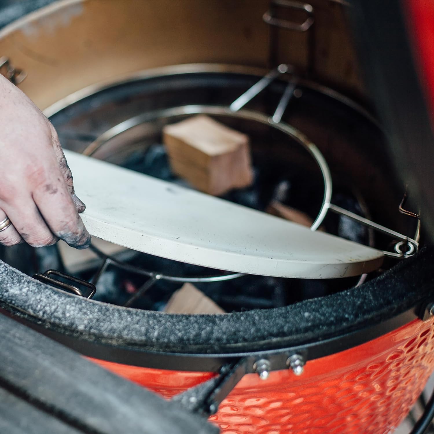 Support à Wok en X - KamadoJoe - Kamado Joe - Support de cuisson pour BBQ - - La Guilde Culinaire