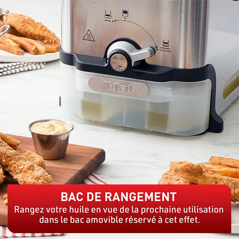 Friteuse Ultimate EZ Clean Deep Fryer 3.5L T-fal - T-fal - Friteuse - - La Guilde Culinaire