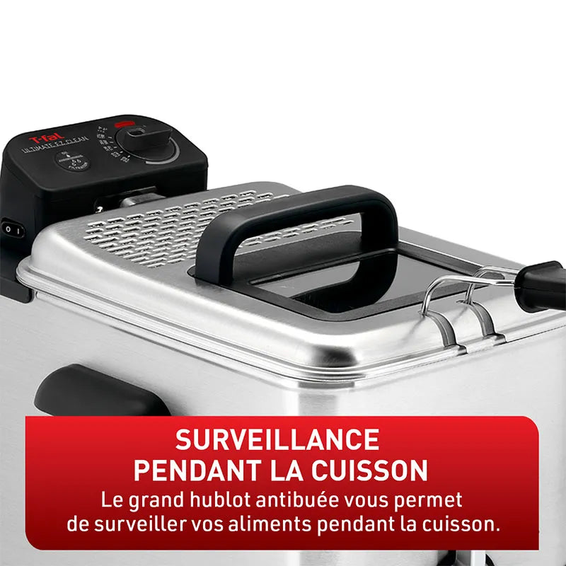 Friteuse Ultimate EZ Clean Deep Fryer 3.5L T-fal - T-fal - Friteuse - - La Guilde Culinaire