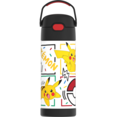 Bouteille d'eau FUNtainer avec paille 14oz (410 ml) - Pokémon - Thermos - Bouteille d'eau - - La Guilde Culinaire