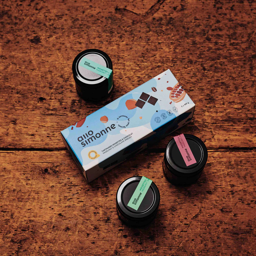 Boite découverte Trio Bleu - Allo Simonne - Tartinade - - La Guilde Culinaire